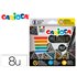 Rotulador Carioca Metallic Punta Fina Caja De 8 Colores Surtidos