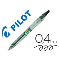Boligrafo Pilot Ecoball Plastico Reciclado Tinta Aceite Punta De Bola 1 Mm Color Negro