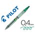 Boligrafo Pilot Ecoball Plastico Reciclado Tinta Aceite Punta De Bola 1 Mm Color Verde