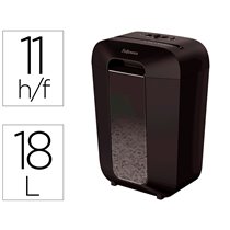 Destructora De Documentos Fellowes Lx-70D Capacidad 11H Seguridad P4 Destruye Grapas Clips Y Tarjeta Papelera 18 L