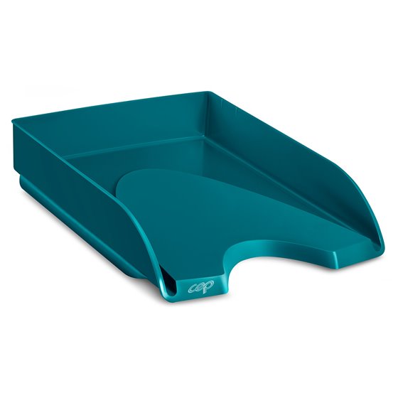 Bandeja Sobremesa Cep Riviera Plastico Color Esmeralda 348X257X66 Mm