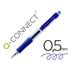 Boligrafo Q-Connect Sigma Retractil Con Sujecion De Caucho Tinta Gel 0,5 Mm Color Azul