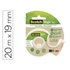 Cinta Adhesiva Scotch Magic Invisible 20 Mt X 19 Mm Ecologica En Miniportarrollo