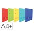 Carpeta Con Recambio Oxford Europeanbinder Live&Go Din A4+Polyfoam 4 Anillas 35 Mm Cuadro 5 Mm Colores Surtidos