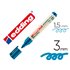 Rotulador Edding 21 Marcador Permanente Ecoline 90% Reciclado Color Azul Punta Redonda 1,5-3 Mm Recargable