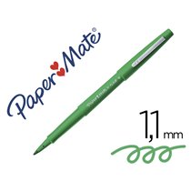 Rotulador Paper Mate Flair Original Punta Fibra Verde