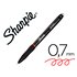 Boligrafo Sharpie Retractil Tinta Gel Punta 0,7 Mm Color Rojo