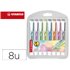 Rotulador Stabilo Fluorescente Swing Cool Pastel Estuche De 8 Unidades Colores Surtidos