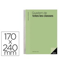 Cuaderno De Todas Las Clases Profesorado Addittio 256 Paginas Dia Pagina Color Verde 170X240 Mm Catalan