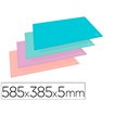 Vade De Sobremesa Exacompta Aquarel Carton Forrado Colores Pastel Surtidos 585X385X5 Mm