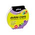 Cinta Adhesiva Plico Doble Cara Transparente 50 Mt X 15 Mm