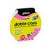 Cinta Adhesiva Plico Doble Cara Transparente 50 Mt X 30 Mm