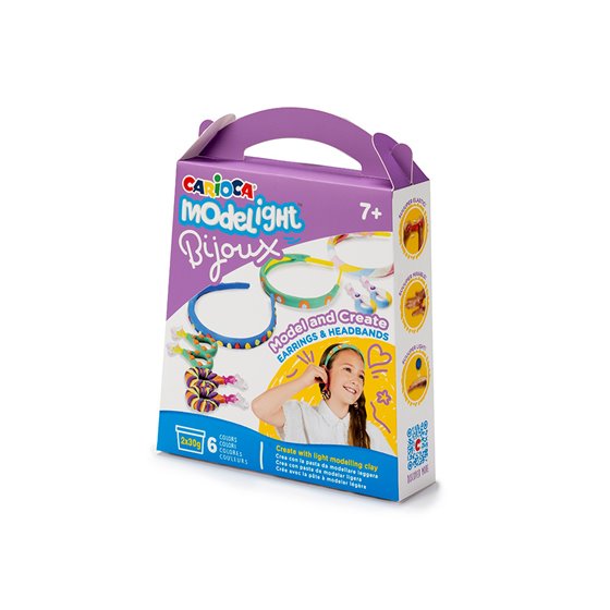 Pasta De Modelar Carioca Modelight Bijoux Pendientes Y Turbantes