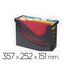 Soporte Para Carpetas Colgantes Tarifold Plastico 100% Reciclado Color Negro 357 X 252 X 151 Mm