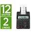 Calculadora Casio Hr-150Rce Impresora Pantalla Lc Papel 58 Mm Impresion Bicolor 12 Digitos Ac/Dc Color Negro