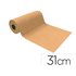 Papel De Regalo Basika Kraft Liso Natural Ancho 31 Cm Longitud 80 M