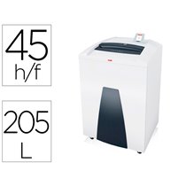 Destructora De Documentos Hsm Securio P44I Capacidad Corte 45 Hojas En Particulas Destruye Grapas Clips Cd Y