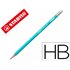 Lapices De Grafito Con Goma Stabilo Swano Mina 2,2 Mm Dureza Hb Azul Pastel