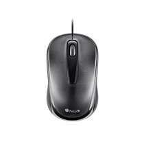 Raton Ngs Easy Delta Optico Con Cable 1200 Dpi Receptor Usb 2 Botones Ambidiestros Color Negro