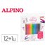 Set De Dibujo Alpino Iniciacion Al Lettering 12 Rotuladores Punta Fina Y Punta Pincel Colores Surtidos