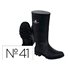 Botas Deltaplus De Seguridad Stone Pvc Negro Suela De Tacos Talla 41
