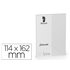 Sobre Rossler Coloretti C6 Ministro Color Gris Claro 114X162 Mm Pack De 5 Unidades