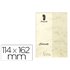 Sobre Rossler Coloretti C6 Ministro Color Marmol Crema 114X162 Mm Pack De 5 Unidades