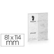 Sobre Rossler Coloretti C7 Color Marmol Gris 81X114 Mm Pack De 5 Unidades