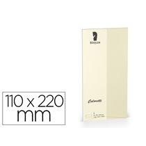 Sobre Rossler Coloretti Dl Americano Color Crema 110X220 Mm Pack De 5 Unidades