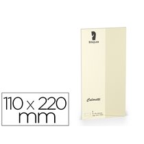 Sobre Rossler Coloretti Dl Americano Color Marmol Crema 110X220 Mm Pack De 5 Unidades