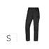 Pantalon De Trabajo Deltaplus Con Cintura Elastica 7 Bolsillos Color Gris-Rojo Talla S