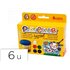 Tempera Liquida Playcolor Liquid Basic 40 Ml Caja De 6 Unidades Colores Surtidos