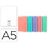 Cuaderno Oxford Cosida Tapa Extradura Din A5 80 Hojas Liso Colores Pastel Surtidos