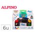 Paleta Maquillaje Alpino Acuarelable Pro 6 Colores Surtidos