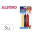 Barra De Maquillaje Alpino Fiesta Face Stick Super Heroes Blister De 3 Unidades Colores Surtidos
