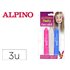 Barra De Maquillaje Alpino Fiesta Face Stick Princesas Blister De 3 Unidades Colores Surtidos