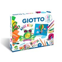 Set Creativo Giotto Art Lab Magic Neon
