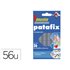 Sujetacosa Imedio Patafix Almohadilla Adhesiva Transparente Removible Blister De 56 Unidades
