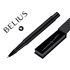 Roller Belius Turbo Aluminio Color Negro Tinta Azul Caja De Diseño