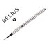 Recambio Roller Belius Negro 0,7 Mm Caja 3 Unidades