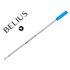 Recambio Boligrafo Belius Con Rosca Azul Caja 3 Unidades