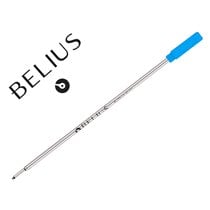 Recambio Boligrafo Belius Con Rosca Azul Caja 3 Unidades