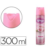 Ambientador Spray Splash Aroma Rosas Bote De 300 Ml