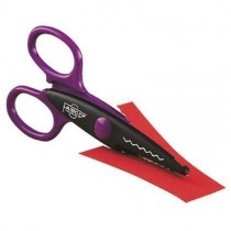 Tijera Escolar Dentada FAIBO 13 cm.