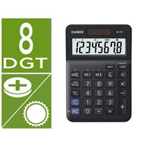 Calculadora Casio Ms-8F Sobremesa 8 Digitos Tax +/- Color Negro