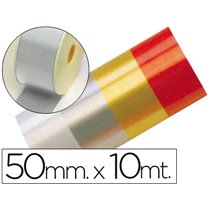 Cinta Fantasia 10 Mt X 50 Mm Plata