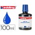 Tinta Rotulador Edding T-100 Azul Bote 100 Ml