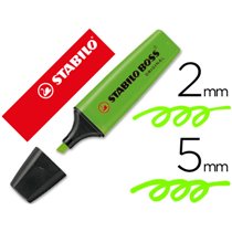Rotulador Stabilo Boss Fluorescente 70 Verde