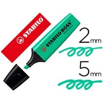 Rotulador Stabilo Boss Fluorescente 70 Turquesa