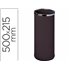 Paraguero Metalico 301 Negro Aros Cromado 50X21,5 Cm
